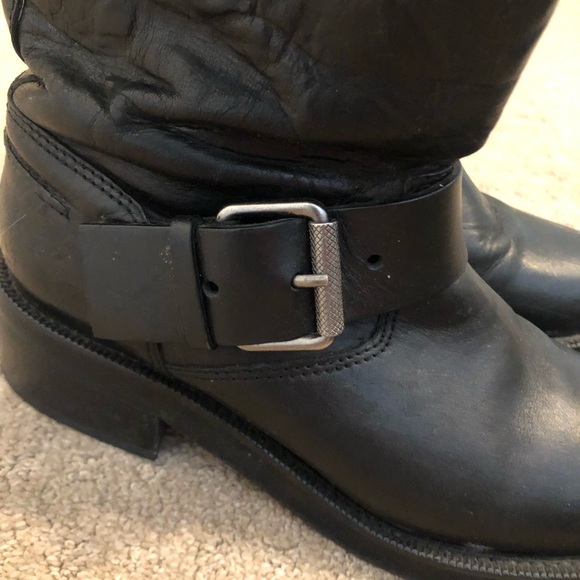 AllSaints Biker Boot only worn twice in excellent condition - Picture 3 of 11